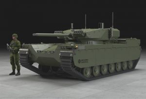 Milrem Robotics unveils its new Type X unmanned tracked IFV Infantry Fighting Vehicle 925 012