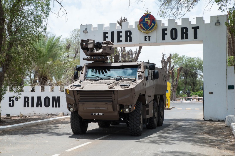 Griffon in Djibouti Fra Army