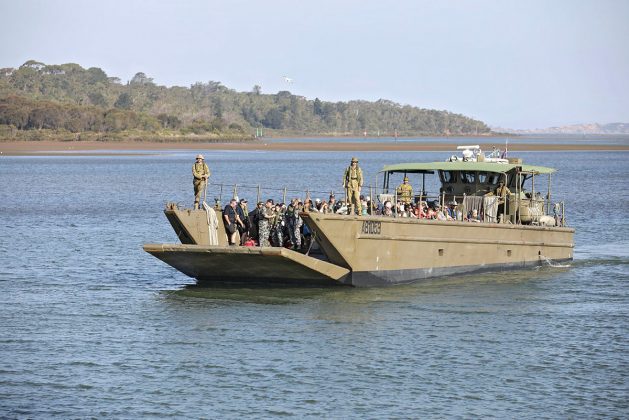 Australien nutzt derzeit 15 Boote der LCM 8 Klasse.
