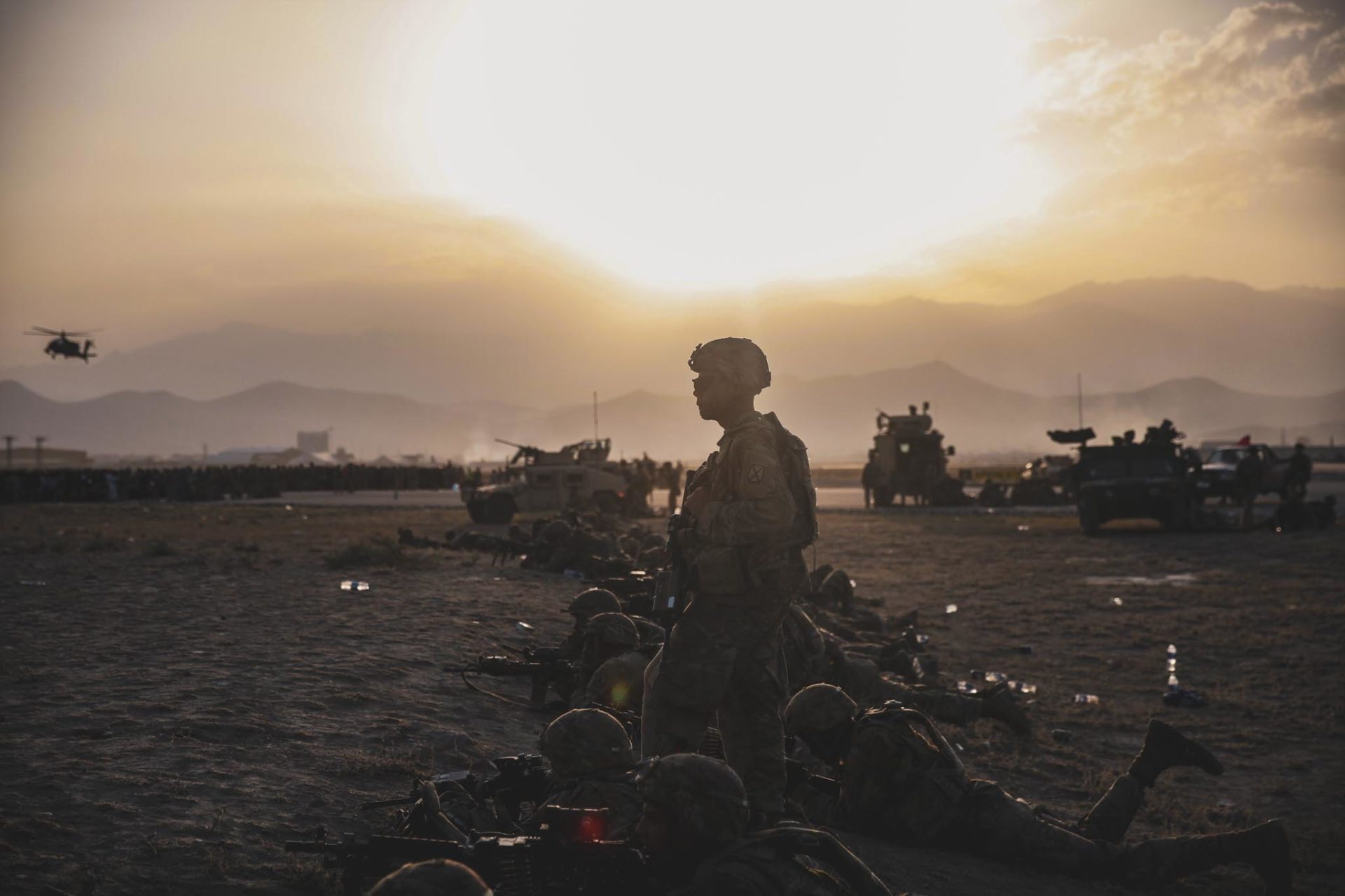 Militaerische Evakuierung in Afghanistan – Uebersicht der US Streitkraefte in Kabul Foto U.S. Marine Corps Isaiah Campbell