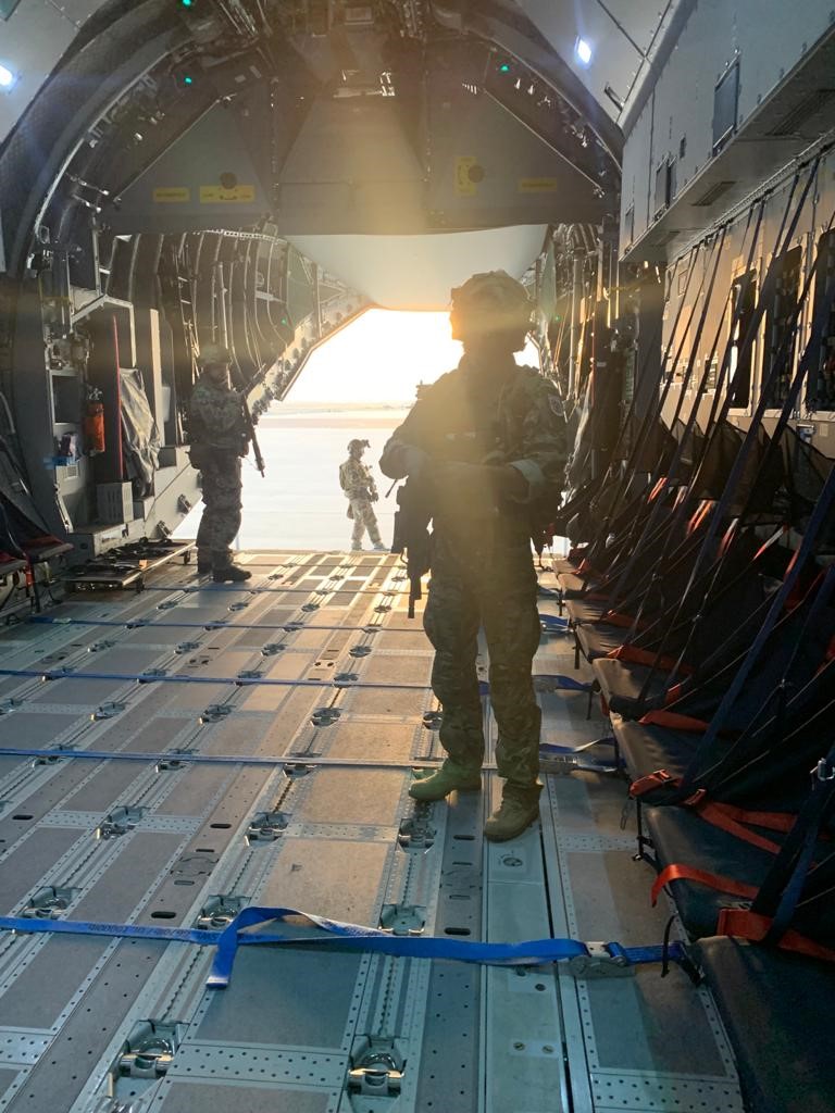 Jagdkommando Einsatz bei Evakuierungsoperation aus Afghanistan A400M Foto Bundesheer