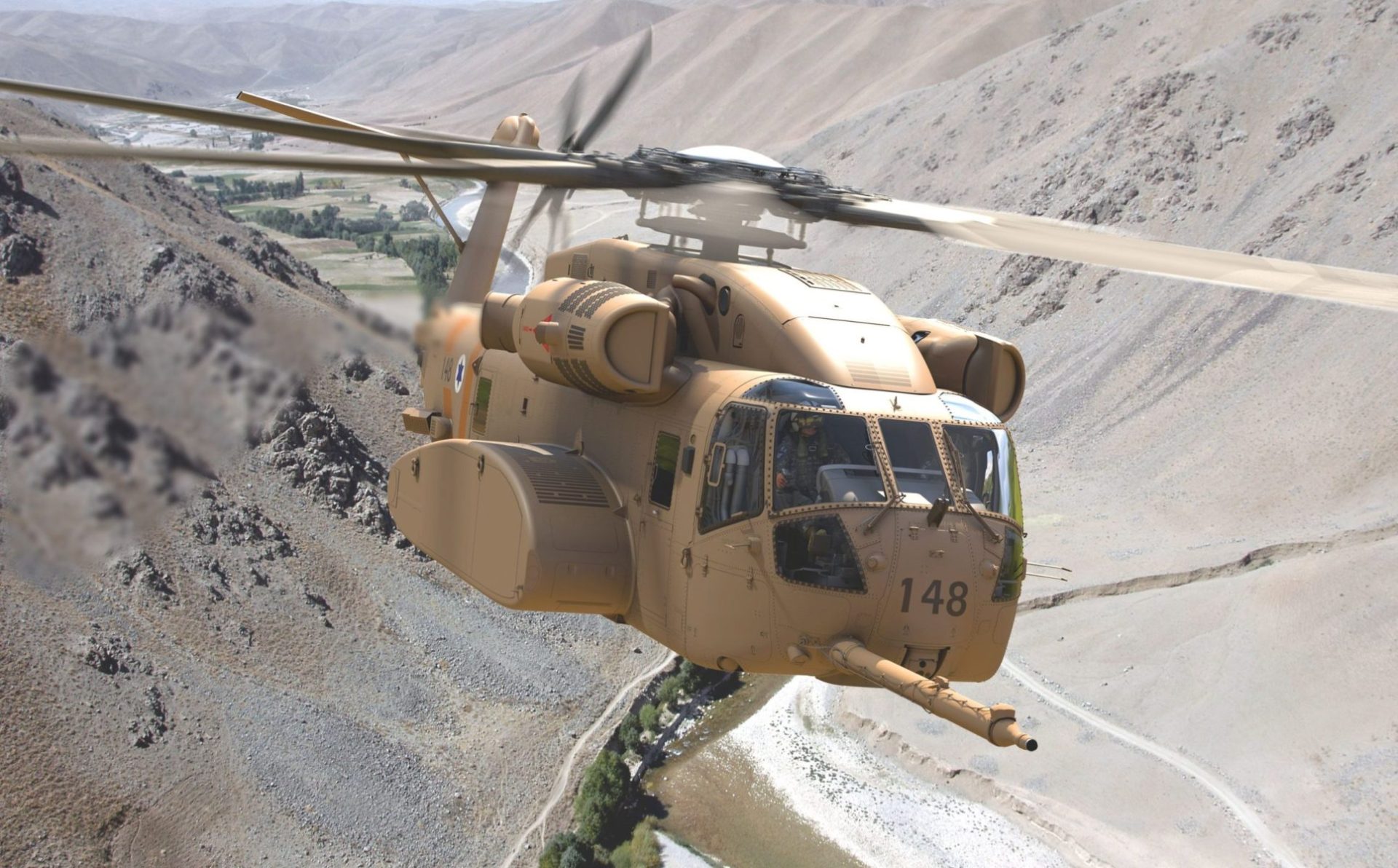 CH 53K in der Version fuer die israelische Luftwaffe. Foto Lockheed Martin scaled e1637672921985