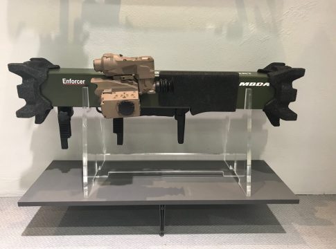 FCS 14 Aimpoint zeigt neues Multi Waffensystem Feuerleitvisier Foto Soldat und Technik Waldemar Geiger