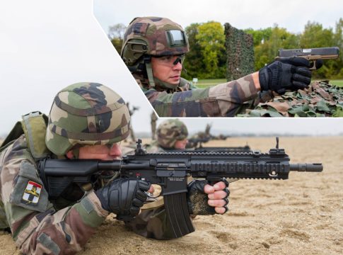 Frankreich Handwaffen laufen weiter zu Fotos Armee de Terre e1662028729917