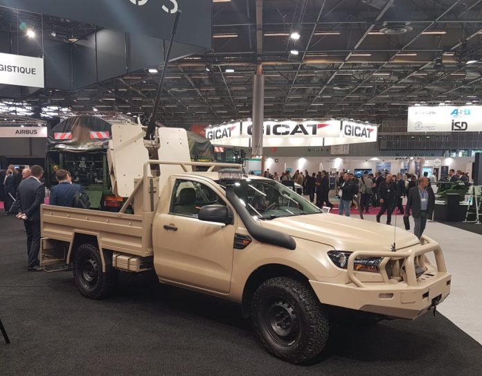 Technicals für die Territorialkräfte Reserve erhält vielseitige