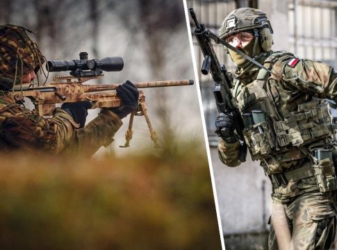Scharfschuetzengewehre und Plattentraeger Polen ruestet Territorialverteidugungskraefte weiter auf Fotos Polish Armed Forces Wojska Obrony Terytorialne