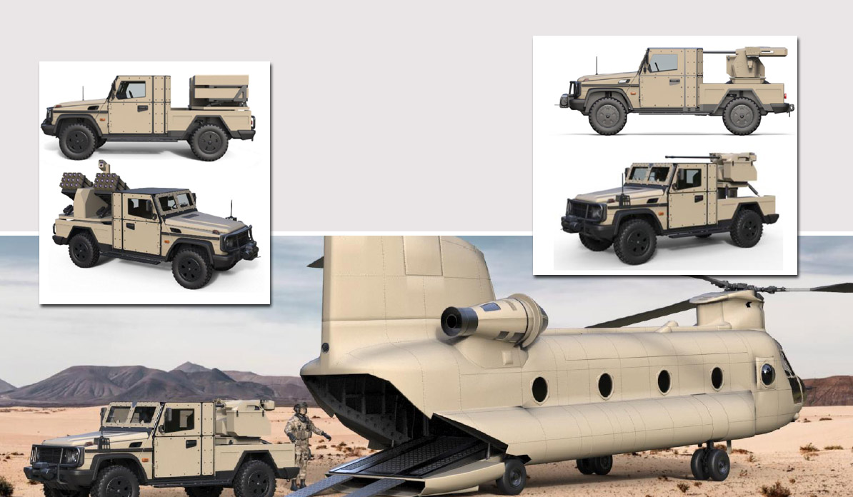 Fire Support Enok AB Graphik ACS Armoured Car Systems