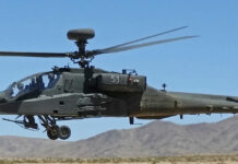 Ein AH-64E Apache der U.S. Army.