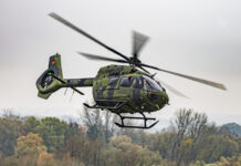 Die militärische Version des Airbus H145M als Leichter Kampfhubschrauber.