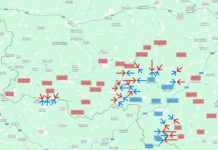 Lagebild bei der Kursk-Offensive am 12. November um 21:00 MEZ.
