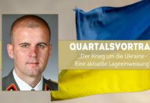 Ankündigung des Vortrags von Markus Reisner am 7. November.