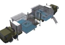 Konzeptskizze der neuen mobilen Rettungsstationen.