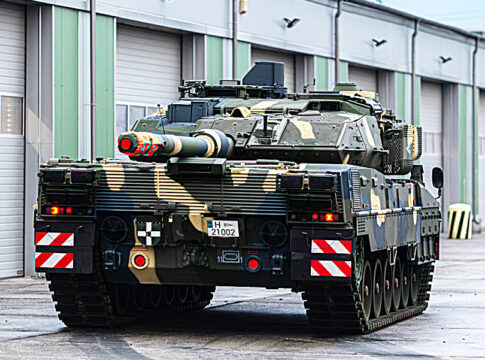 Der Leopard 2 A7HU von KNDS.