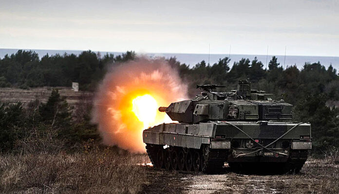 Schweden plant unter anderem, 110 Stridsvagn 122 bis 2030 zum Stridsvagn 123A zu modernisieren.
