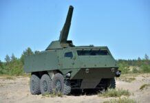 Das zukünftige 120-mm-Mörsersystem auf CAVS.