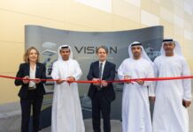 Eröffnungszeremonie für das Joint Venture von Safran und IGG in Abu Dhabi.