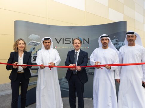 Eröffnungszeremonie für das Joint Venture von Safran und IGG in Abu Dhabi.