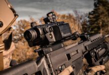 Das Smartshooter SMASH X4 auf einem G36.
