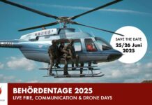 Ankündigung der TeutoDefence Behördentage 2025.