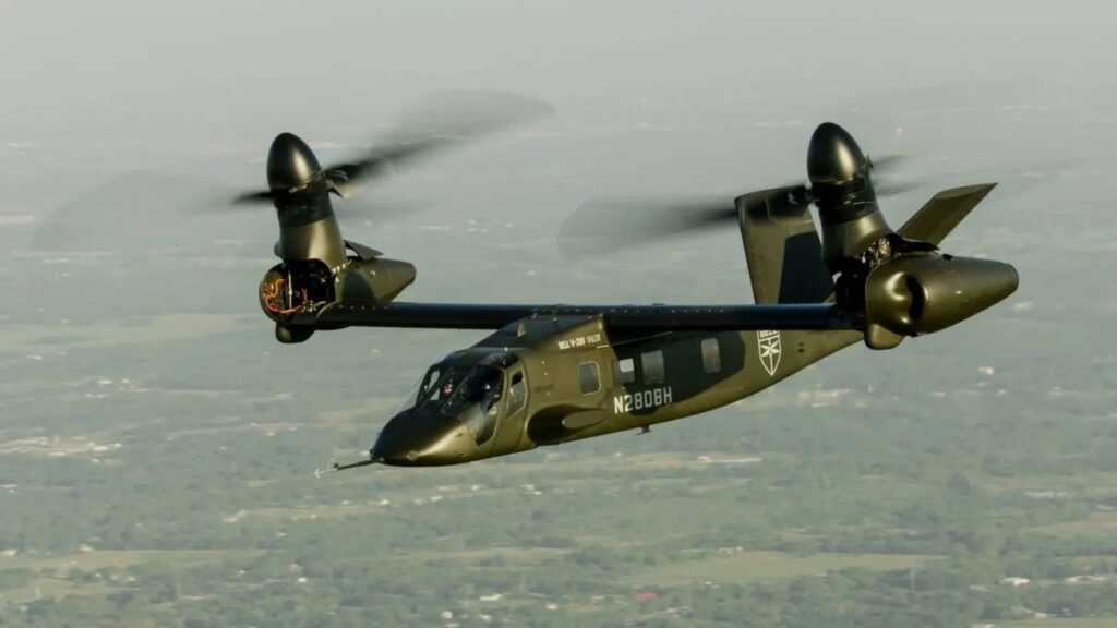 Luftbeweglichkeit: Der Ritt der elektronischen Walküren 2 In den USA soll das Kipprotorflugzeug Bell V-280 Valor den UH-60 Black Hawk ablösen.