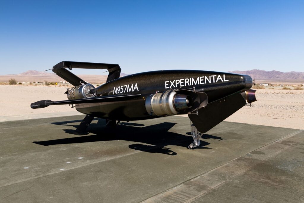 Razor VTOL-Drohne führt vollautonomem Erstflug durch 2 Die Razor P100 VTOL-Drohne.