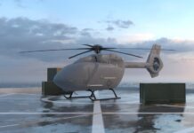 Die MQ-72C beruht auf der bemannten UH-72 Lakota aus der H145-Familie von Airbus.