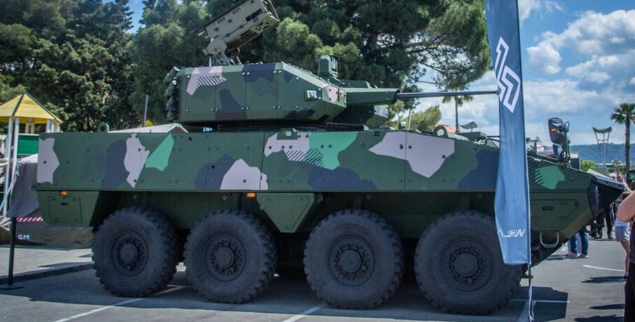 Premiere: Slowenischer Patria 8x8 XP mit 30-mm-Bewaffnung 2 Slowenien will insgesamt 106 Patria 8x8 XP beschaffen.