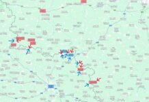 Entlang der Grenze zu den russischen Oblasten Kursk und Belgorod kommt es im Ukrainekrieg weiterhin zu Gefechten teils auf russischem, teils auf ukrainischem Territorium.