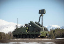 Das XENTA Radar wird in das norwegische Luftverteidigungssystem NOMADS auf dem Kettenfahrzeug ACSV integriert. (Foto: Kongsberg)