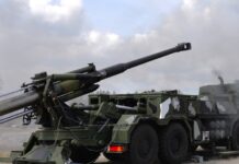 Patrias ARtillery on VEhicle (ARVE) im Test.