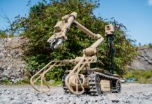 Der EOD-Roboter T4 von L3Harris.