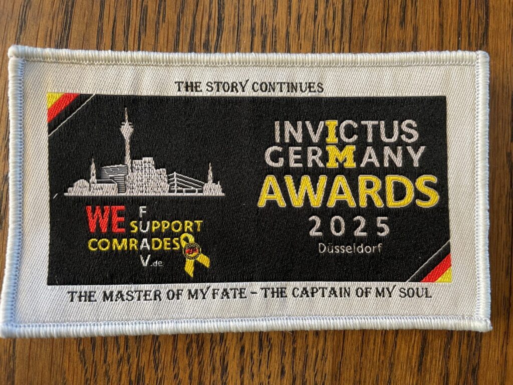 I am Invictus – Ehrungen für mehr Respekt 11 Erinnerung für die geladenen Gäste und Sammler.