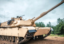 Die von American Rheinmetall produzierten Komponenten kommen beim Kettenlaufwerk T158 des Kampfpanzers M1 Abrams zum Einsatz.