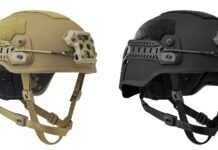 Der Galvion Hellbender Federal Edition in der Version High-cut (l.) und (Mid/full-cut).