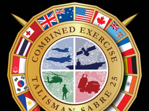 Wappen der Übung Talisman Sabre 2025 (Bildrechte: Australian Department of Defence)