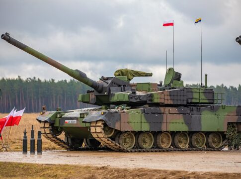 Weitere K2 Black Panther für Polen: Vertrag unterzeichnet 9 Ein polnischer K2 Black Panther im statischen Display.