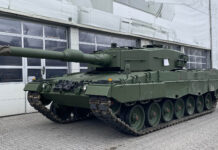 Der Leopard 2A4 CZ.
