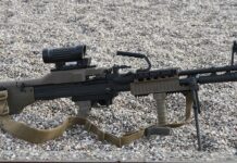 Das M60E6 mit Optik C/97 von Elcan, wie in Dänemark genutzt.