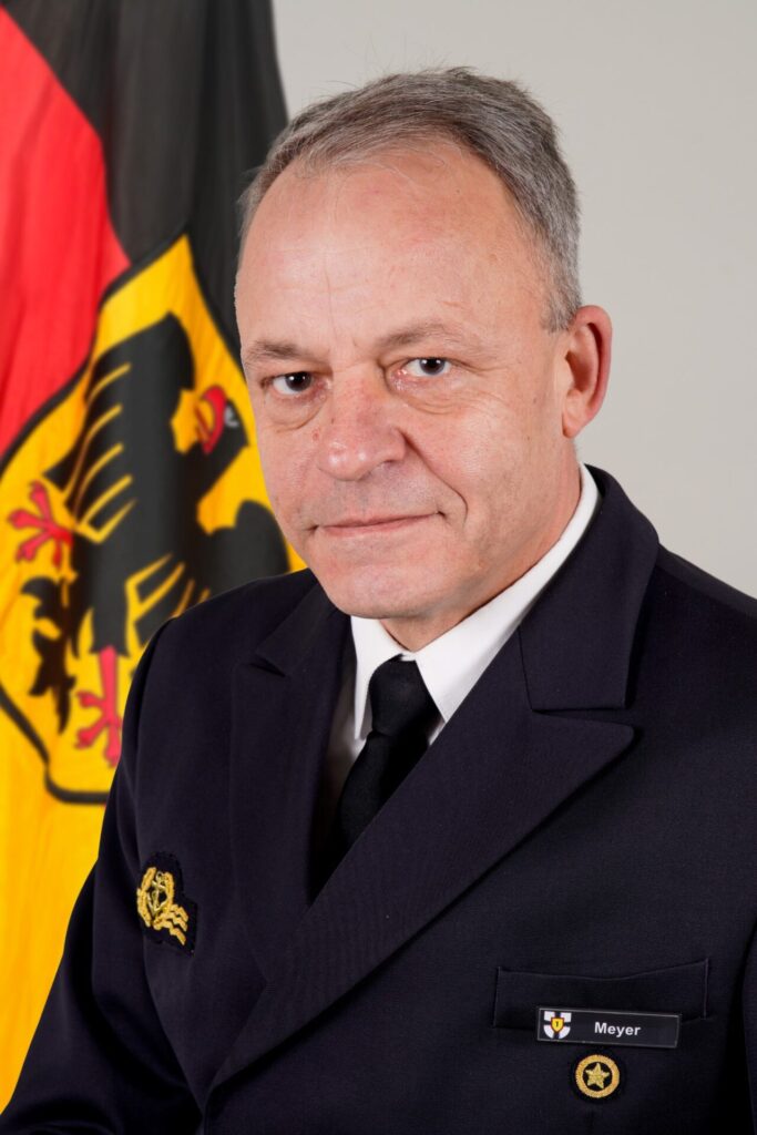 Zukunft des Seebataillons: Interview mit Admiral Meyer, EF 1 2 Flottillenadmiral Christian Walter Meyer.