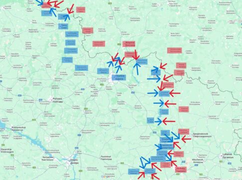 Lagebild im Osten der Ukraine am 1. August, 14:00 Uhr MESZ.
