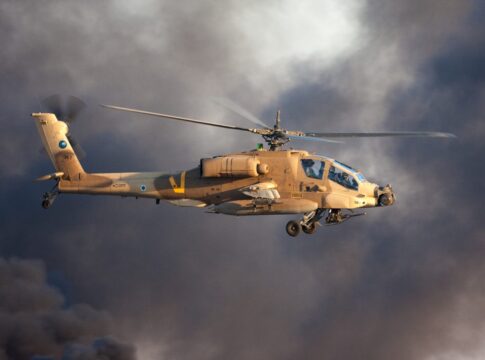 Israelische AH-64 Apache erhalten neues Schutzsystem 7 Boeing AH-64 Apache der israelischen Luftwaffe.