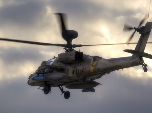Ein israelischer AH-64D, lokale Versionsbezeichnung Saraf.