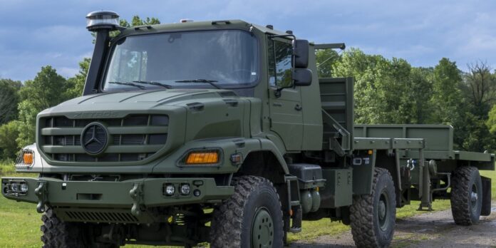 Mercedes-Benz Zetros aus dem Großauftrag an Daimler Truck und GDLS für die Canadian Armed Forces.
