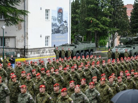 Kroatien führt zum Ende des Jahres Wehrpflicht wieder ein 9 Kroatien - hier Soldaten der 3. Mechanisierten Brigade 2021 - führt die Wehrpflicht wieder ein.