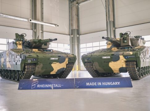In Ungarn hergestellte Schützenpanzer Lynx KF41.