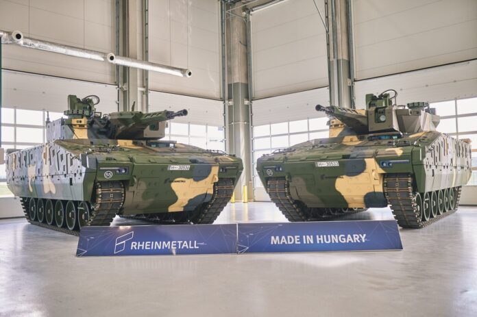 In Ungarn hergestellte Schützenpanzer Lynx KF41.