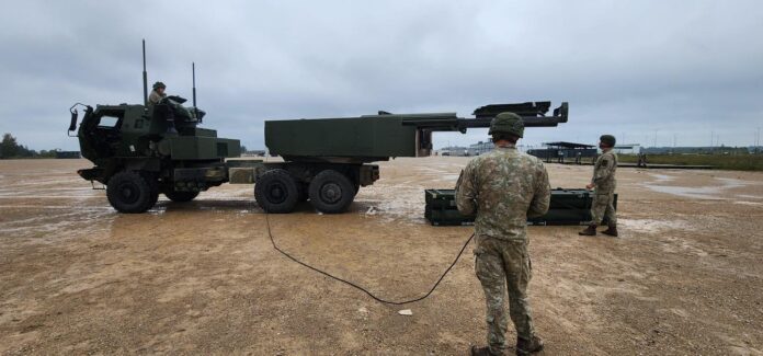 Estland will weitere M142 HIMARS beschaffen, hier 2024 während der Übung Baltic Alliance in Litauen.