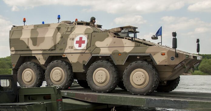 KNDS soll alle Boxer-Ambulanzfahrzeuge der Bundeswehr modernisieren.