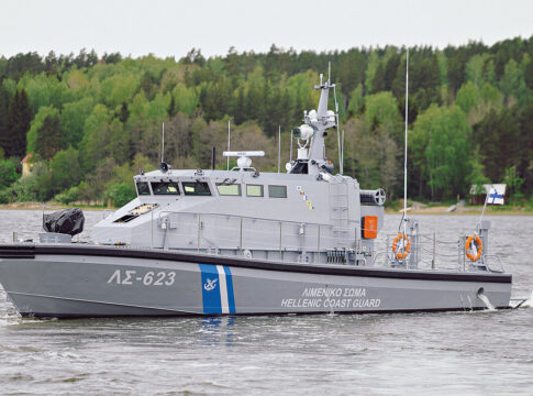 Das Patrouillenboot Watercat 2000 von Marine Alutech wird künftig bei der Schiffswerft Gebrüder Friedrich Kiel gebaut.