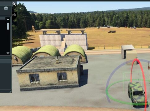 VBS-Grafik von Plexsys, wie sie bei der Bundeswehr genutzt wird.